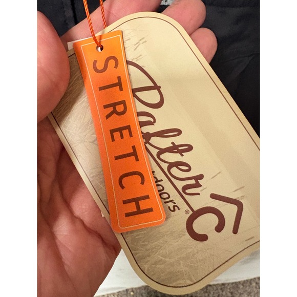 Rafter Outdoors Men's Black Long Sleeve Western Snap Button Shirt Size L Stretch - Picture 4 of 15